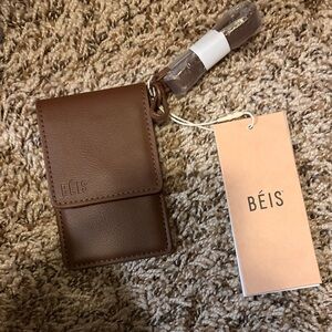 BEIS Brown Key & Card Holder